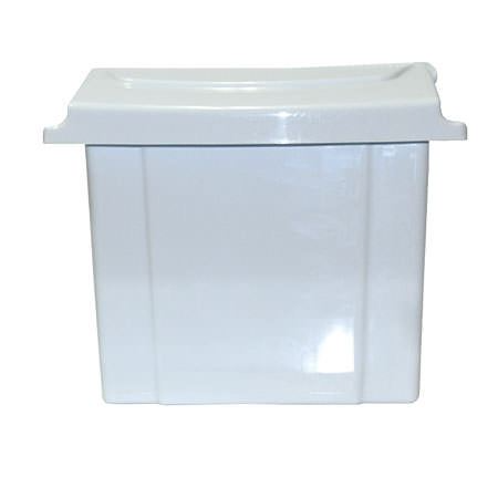 Poubelle sanitaire murale blanche Performe