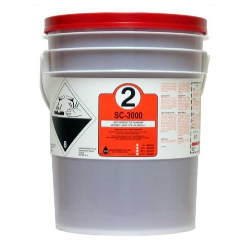 SC-3000 – Détergent Liquide Eau Modérément Dure