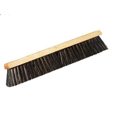 Balai-brosse frangé gris - 18 po