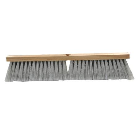 Balai-brosse frangé gris - 24 po