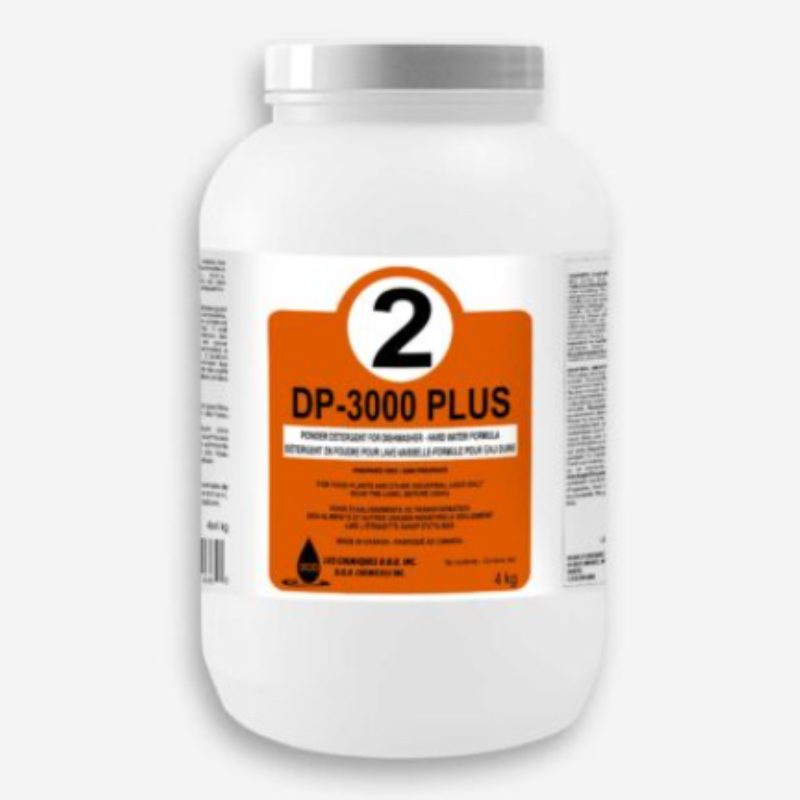 DP-3000 PLUS – Détergent Chloré Haute Performance pour Vaisselle