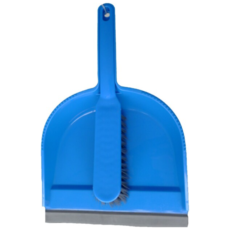 Ensemble balai-brosse et porte-poussière