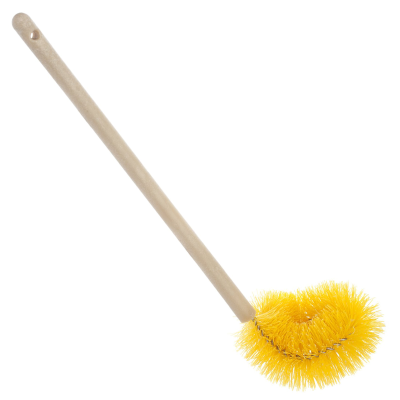 Brosse à cuvette en polypropylène torsadée - 18 po
