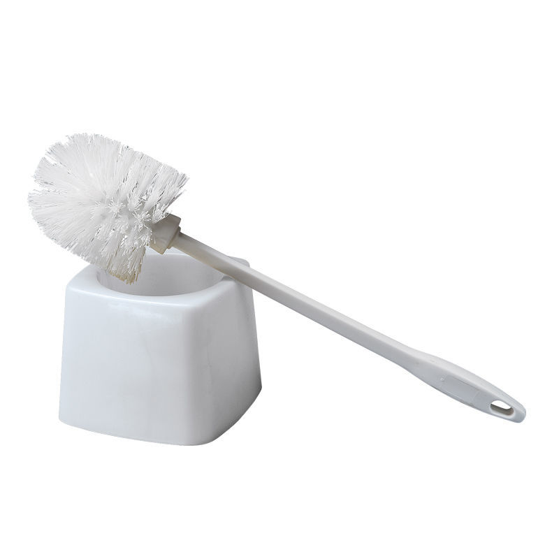 Brosse et support de cuvette en plastique