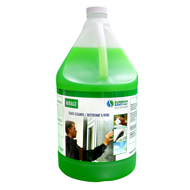 Mirage – Nettoyant à Vitres Pro Odeur Pomme 4 L