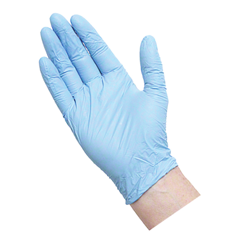 5500m - Gants de nitrile bleu – M