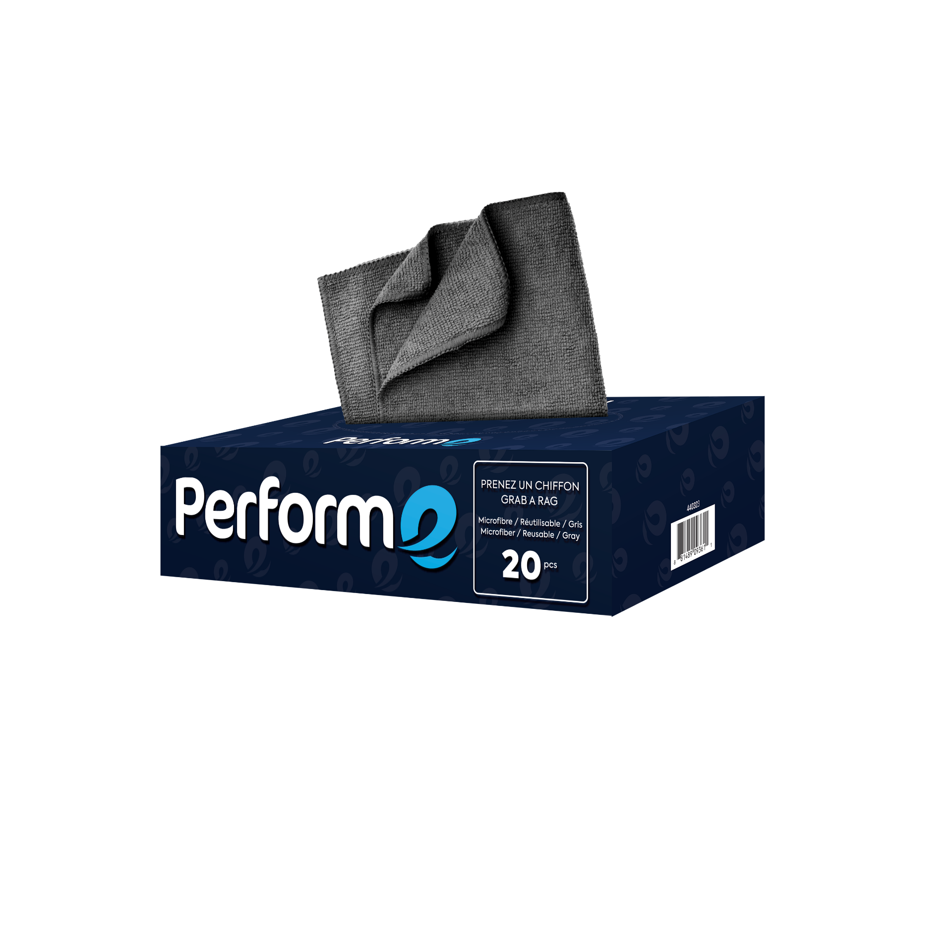 Boîte de chiffon en Microfibre