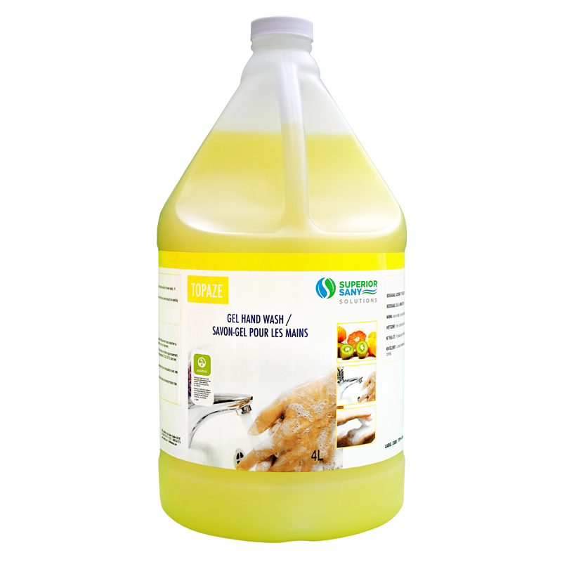 TOPAZE – Savon-gel mains ultra-doux 4 L ÉcoLogo