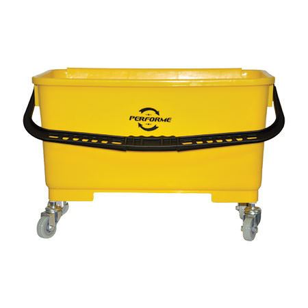 Seau avec grille égouttoir 