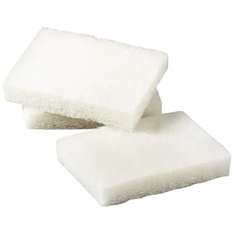 Tampon à récurer blanc - 3.5 x 5 po