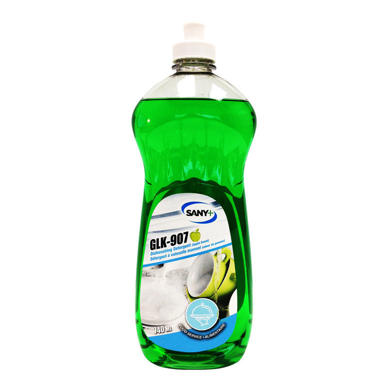 GLK-907 – Savon à vaisselle concentré 740 ml parfum pomme