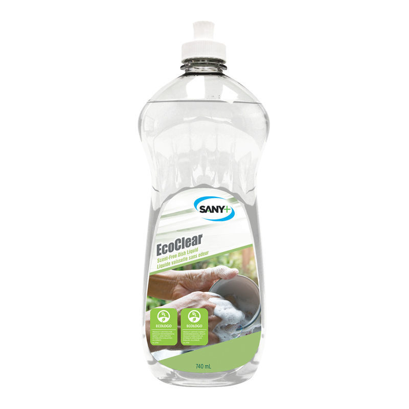 GLK-908 – Savon à vaisselle ECOCLEAR 740 ml sans parfum