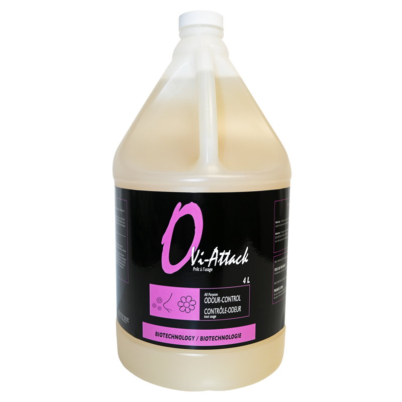 OVI-ATTACK – Déodorant biologique neutralisant d’odeurs 4 L