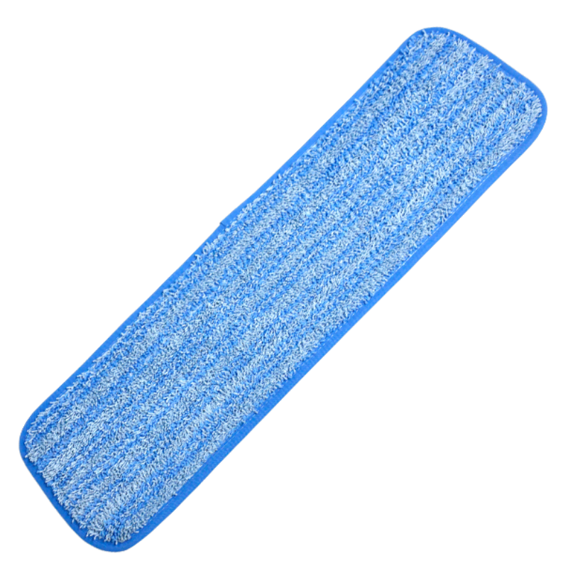 Vadrouille microfibre bleue - 18 po