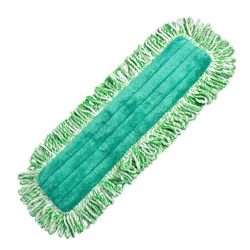 Vadrouille de microfibre verte - 18 po
