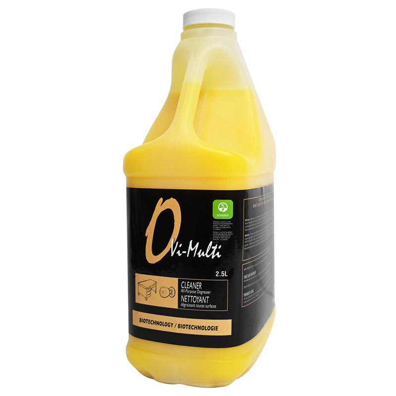 OVI-MULTI – Nettoyant dégraissant biologique avec doseur 2.5 L