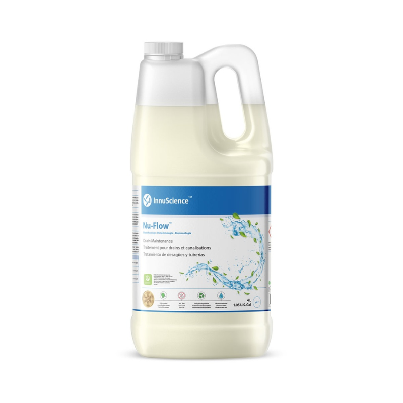 Nu-Flow – Solution biotechnologique pour drains sans odeurs