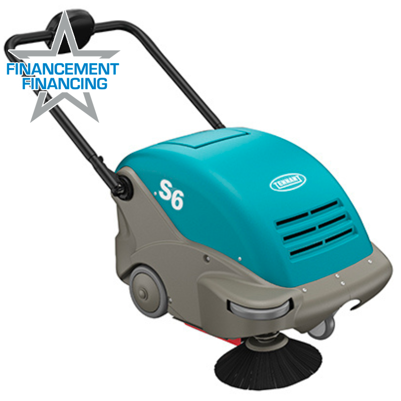 Tennant - Balai mécanique à commande arrière et à batterie S6