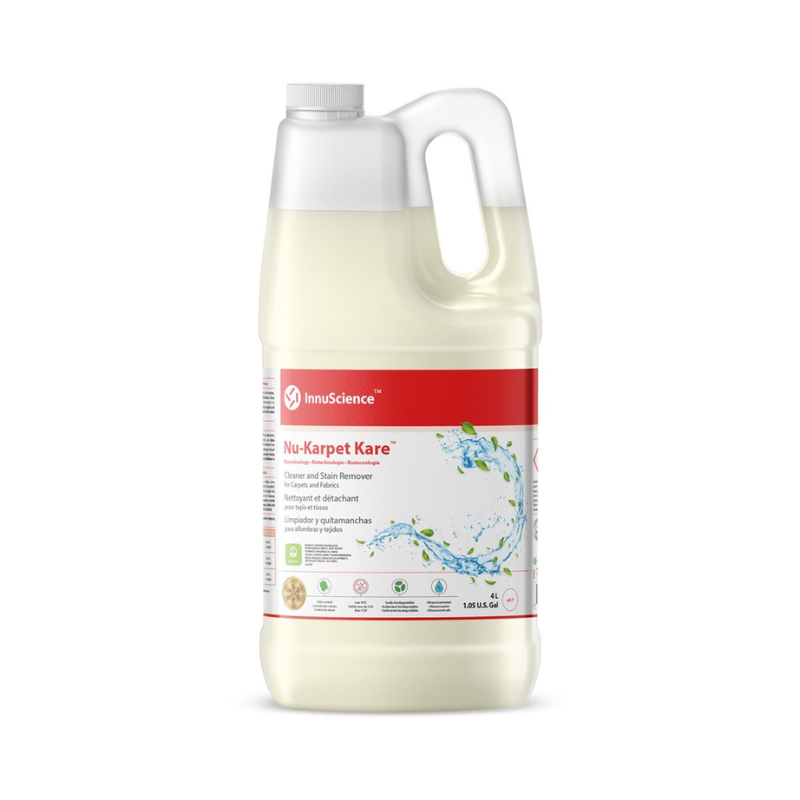 Nu-Karpet Kare – Nettoyant biotechnologique polyvalent pour tapis et tissus