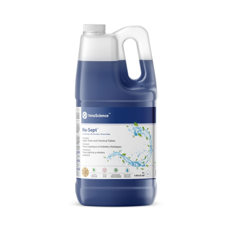 Nu-Sept – Solution biotechnologique pour fosses septiques et toilettes chimiques
