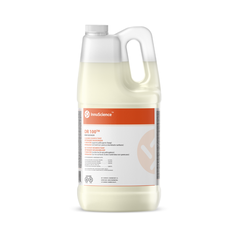 DR 100MC – Nettoyant désinfectant concentré neutre sans phosphate