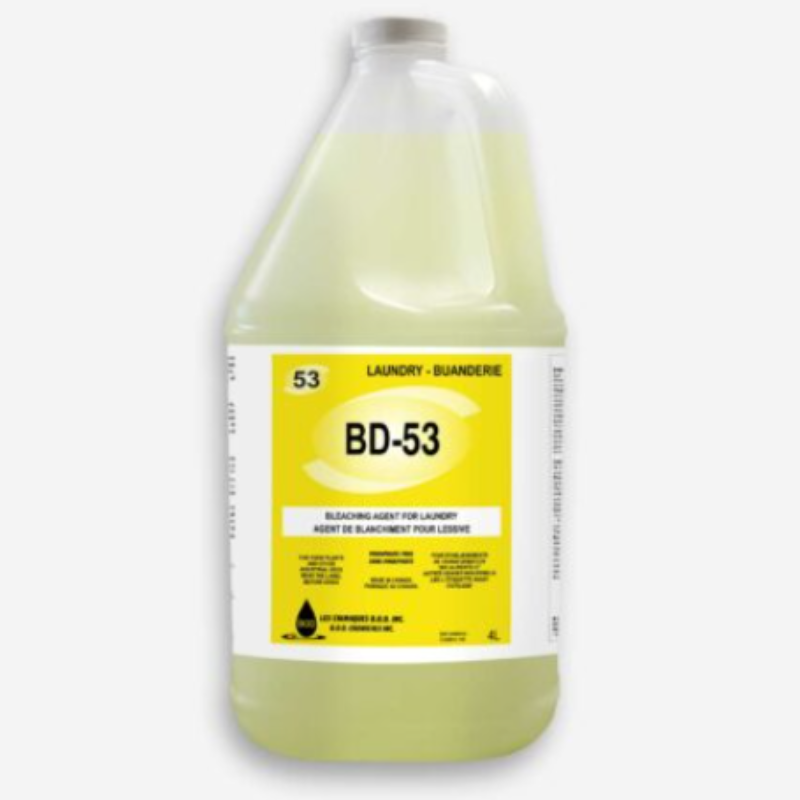 BD-53 – Agent de blanchiment concentré pour lessive professionnelle