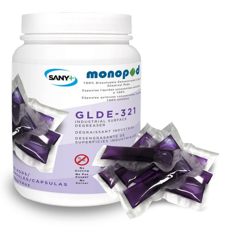 Monopod GLDE-321 – Capsule nettoyant dégraissant industriel concentré