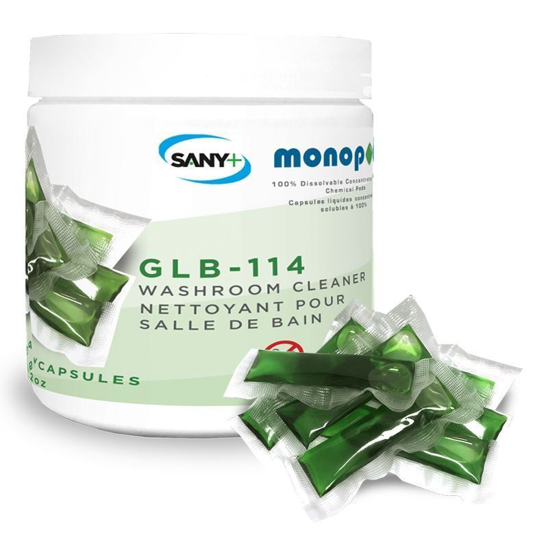 Monopod GLB-114 – Capsule nettoyante salle de bain concentrée
