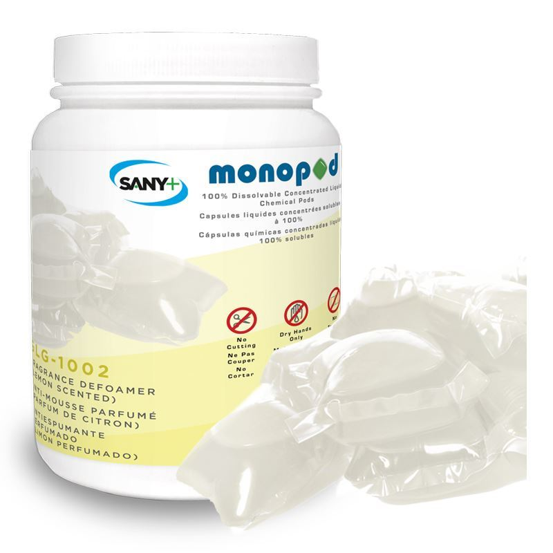 GLG-1002 – Anti-mousse concentré (capsules hydrosolubles, parfum citron)