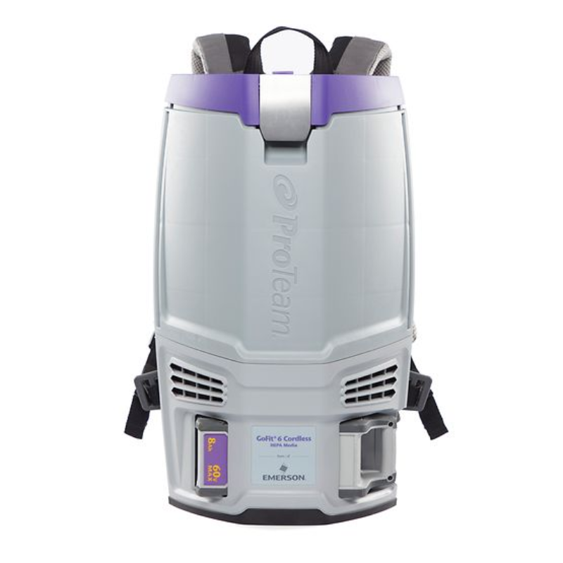 ProTeam GoFit 6 Sans Fil – Aspirateur dorsal Xover avec bâton télescopique