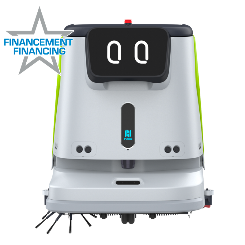 PUDU CC1 – Robot nettoyeur commercial intelligent 4-en-1