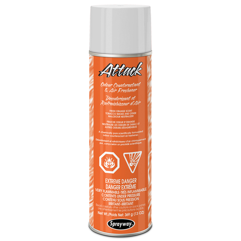 Déodorant Attack à l’orange – Neutralisant longue durée