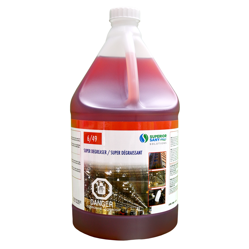 6/49 - Dégraissant - 4 L