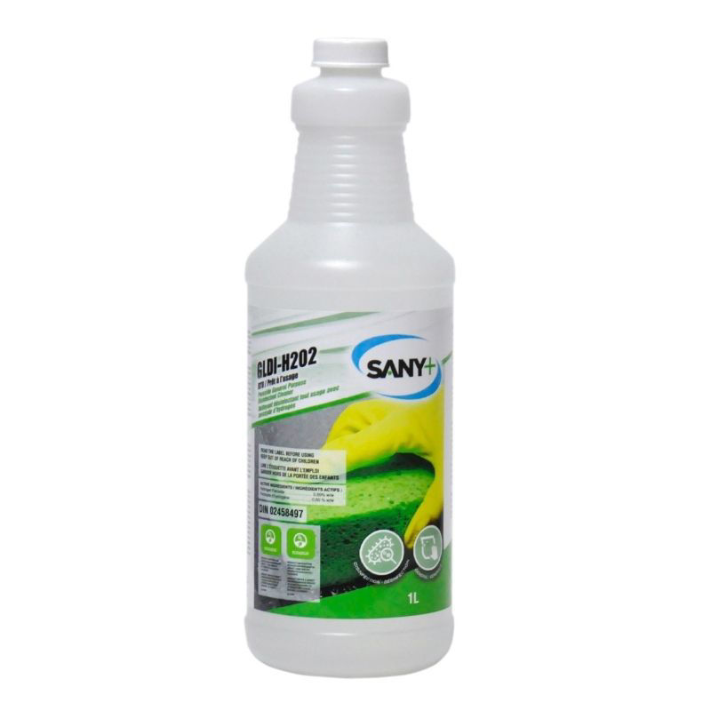 Sany+ GLDI-H202 - Désinfectant polyvalent concentré - 4 L