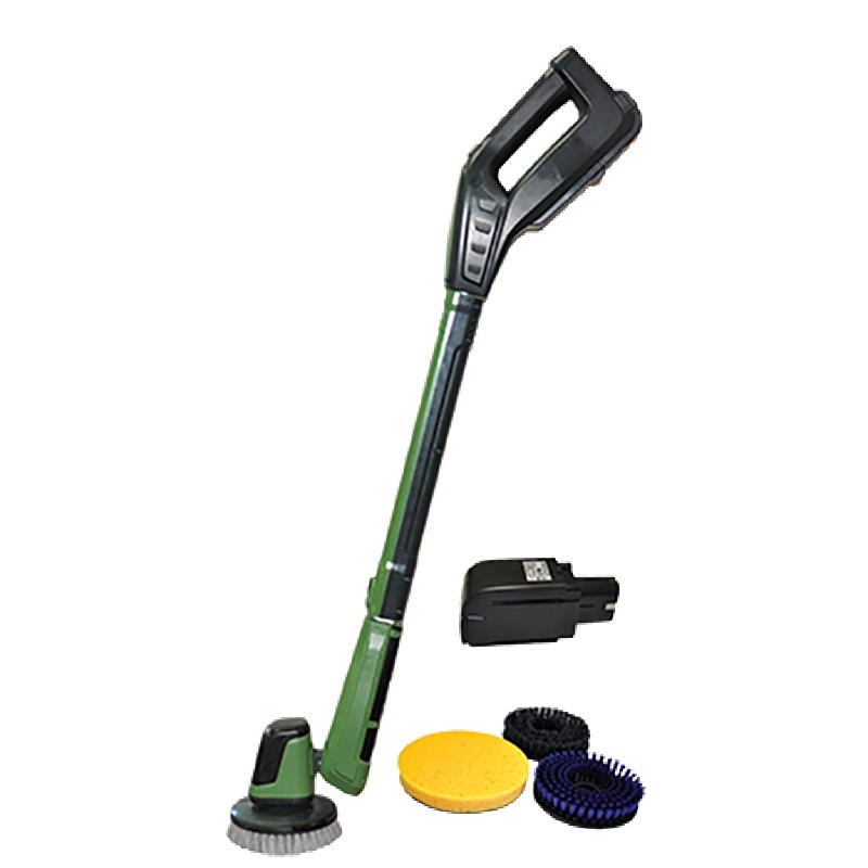  Mini-brosse à plancher à batterie rechargeable – manche extensible