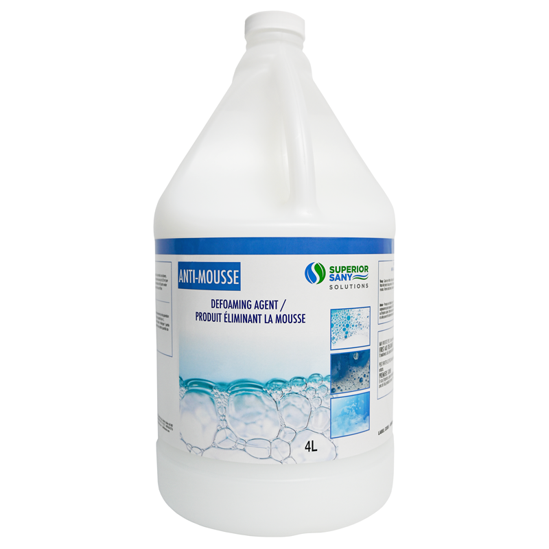 Anti-mousse – Réducteur de mousse industriel – 4 L