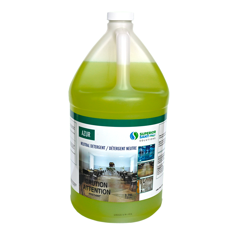 AZUR – Détergent neutre concentré pour sols – 4 L