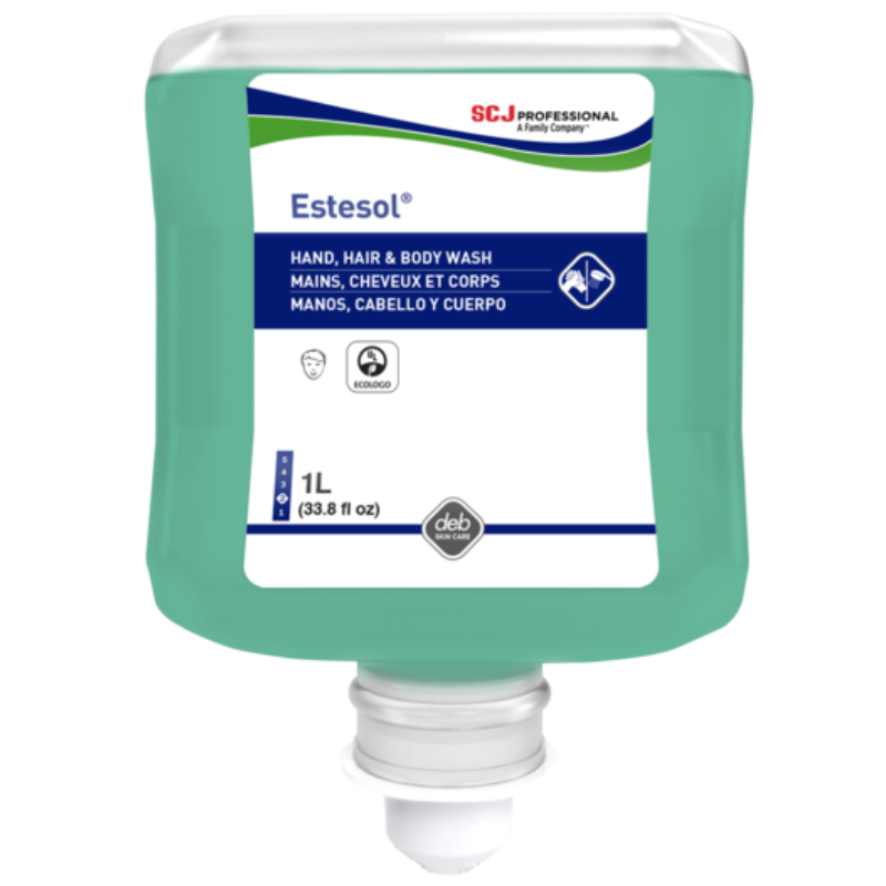 ESTESOL – Savon à mains, cheveux et corps – 1 L