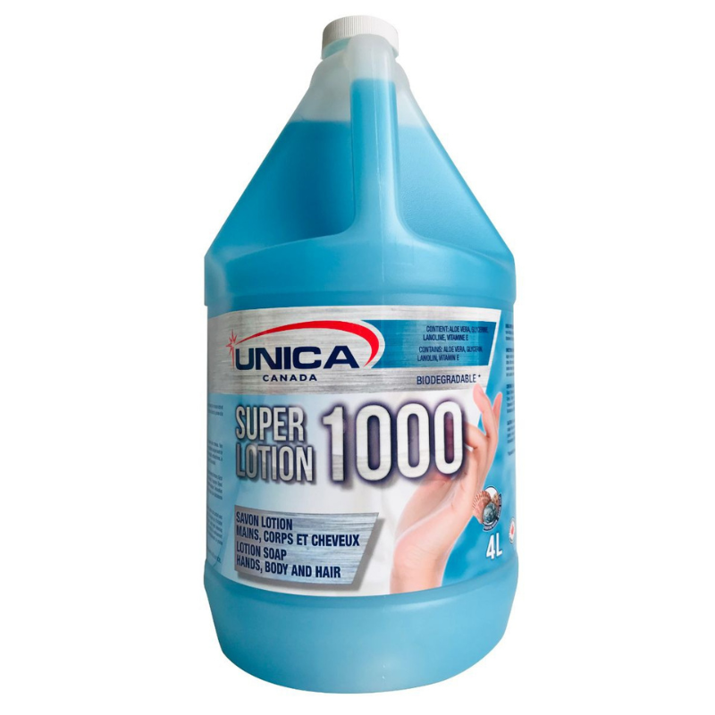 UNICA 1000 – Super lotion corps et cheveux – 4 L