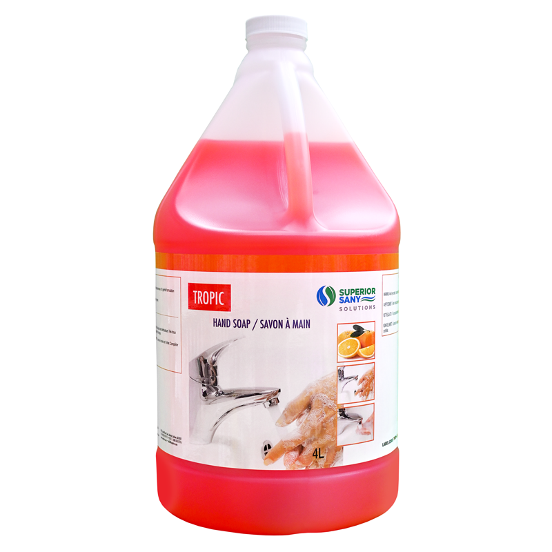 TROPIC – Savon à mains en gel – 4 L