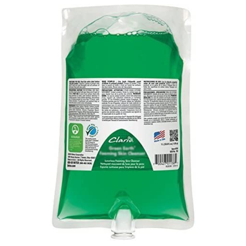 CLARIO Green Earth – Savon à mains en mousse 1 L