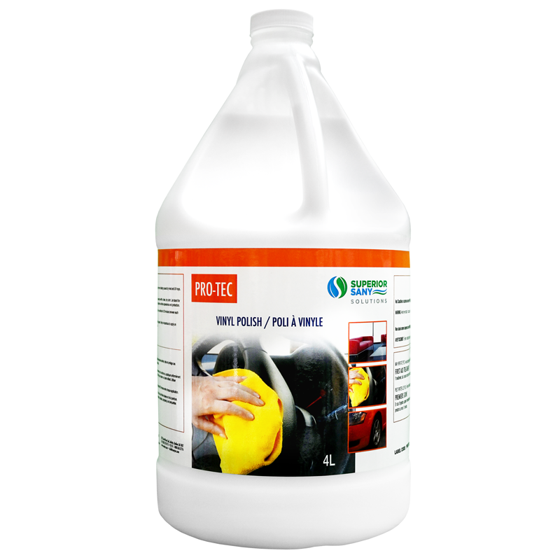 PRO-TEC – Poli protecteur pour vinyle, plastique et caoutchouc – 4 L