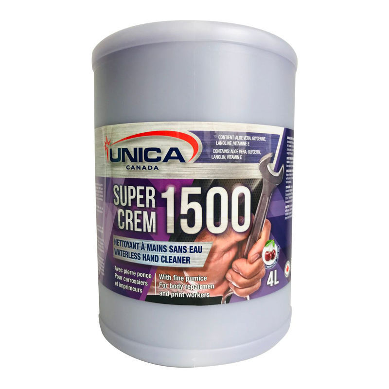 UNICA 1500 Super Cream – Nettoyant mains 4 L