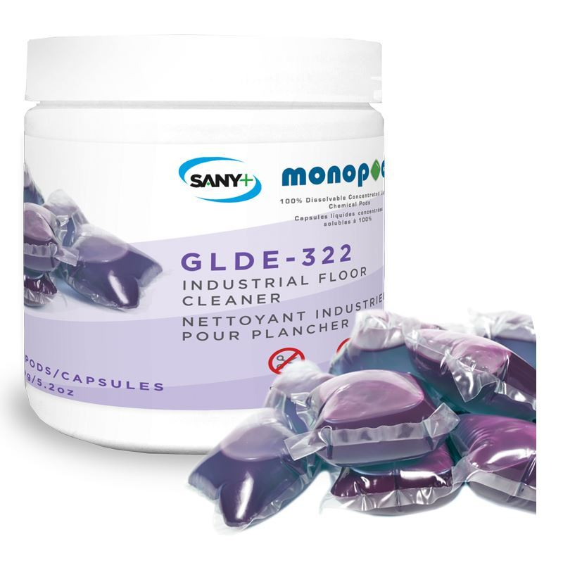 GLDE-322 – Nettoyant industriel pour plancher 10 un./cont.