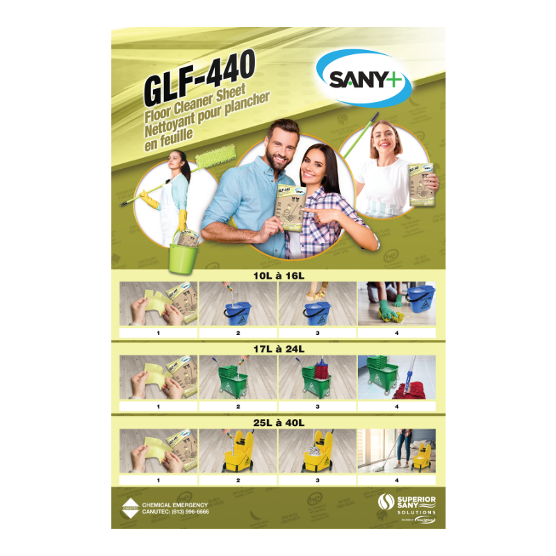 Charte murale Sany+ GLF-440