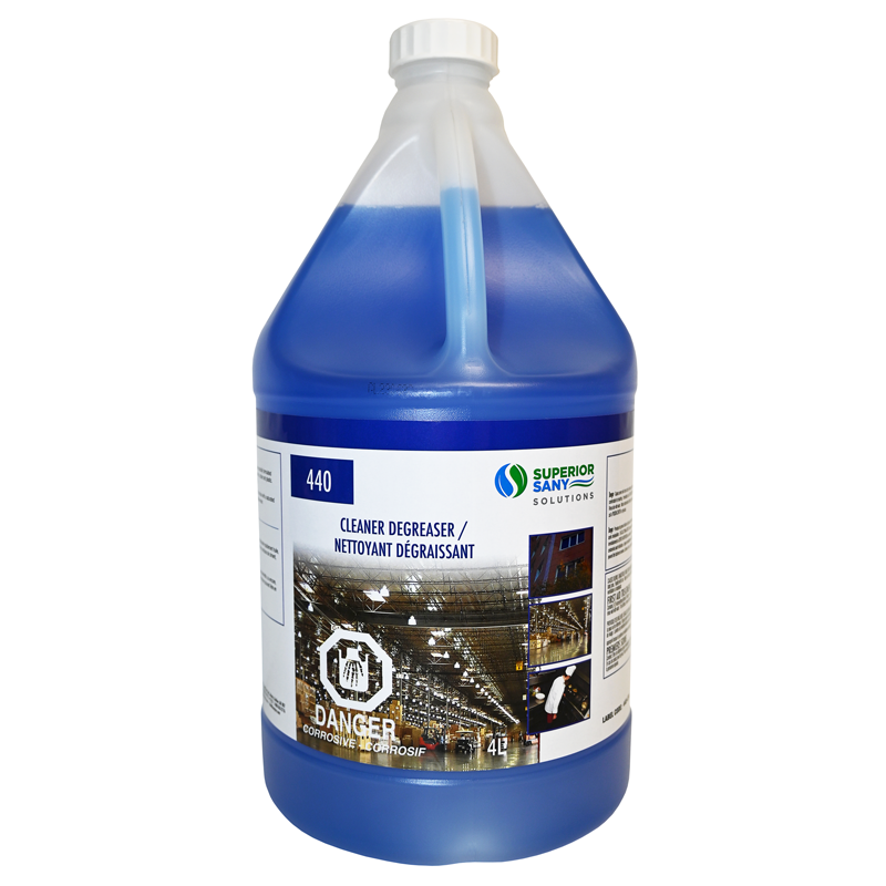 440 – Nettoyant Dégraissant Très Puissant 4 L