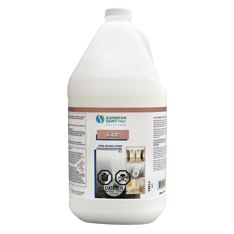 S-430 – Nettoyant détartrant puissant 1 L