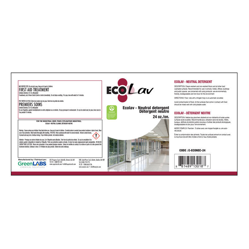 E-ECONEC-24 - Étiquette pour vaporisateur