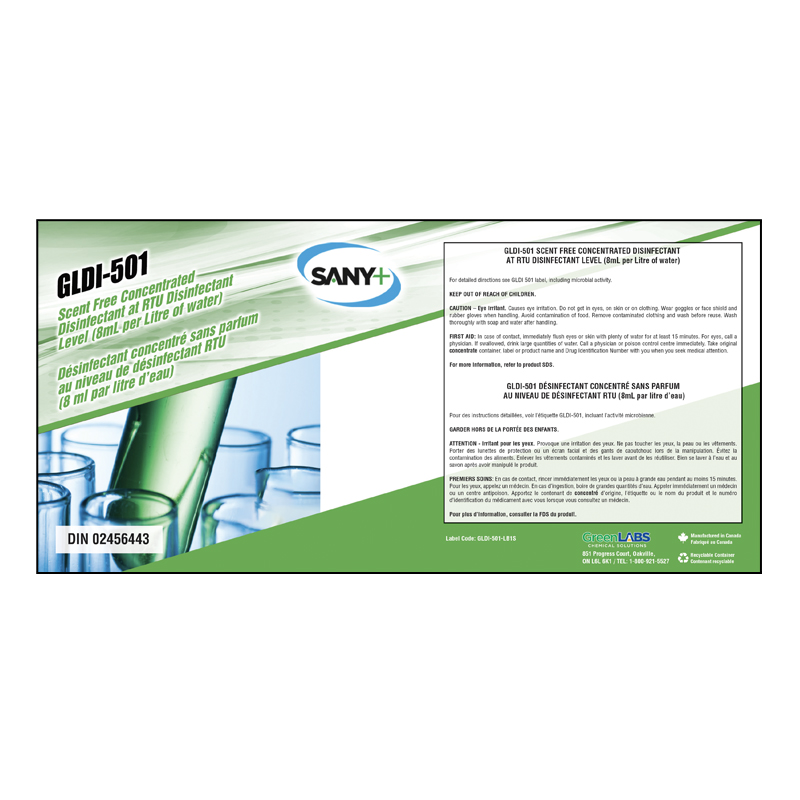 GLDI-501-LB1S - Étiquette