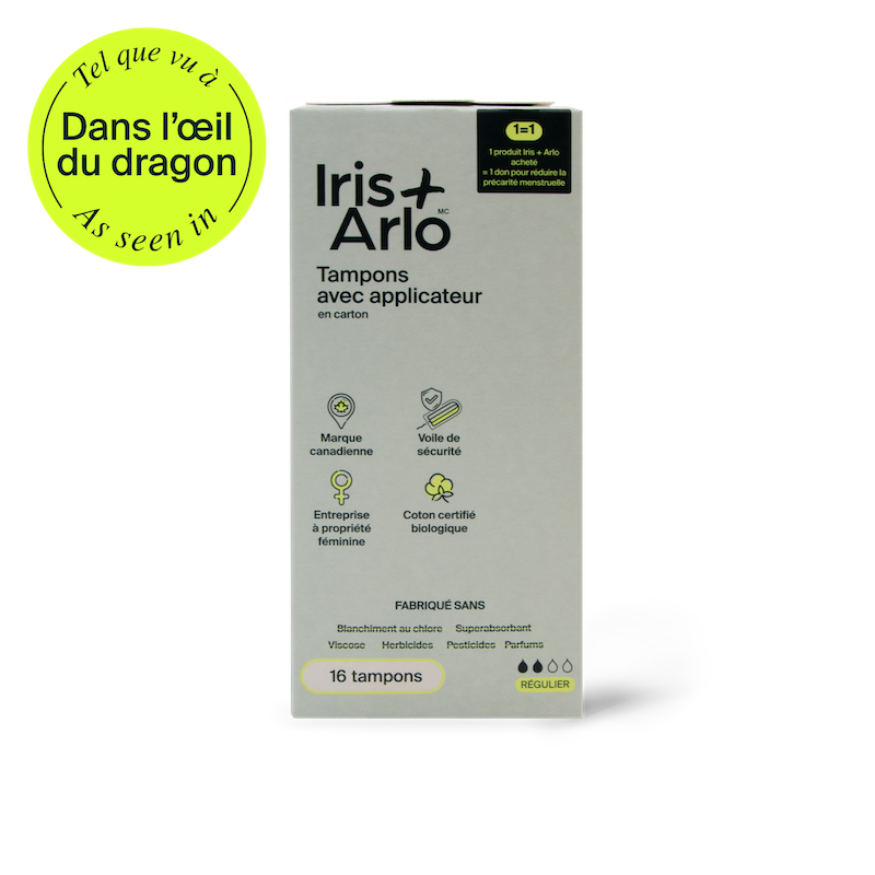 Tampons avec applicateur en carton - régulier